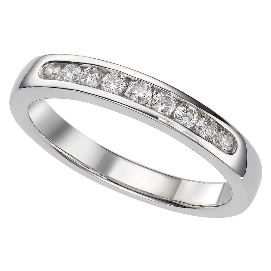 Unazë platin me diamant — ref. 5169 — ref. 5169