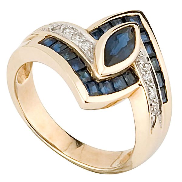 Unazë me diamant — ref. 5350
