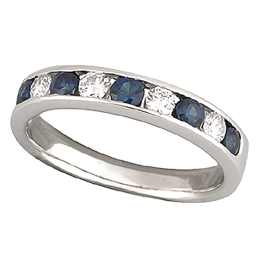 Unazë ar i bardhë 18k me 0.28ct diamant