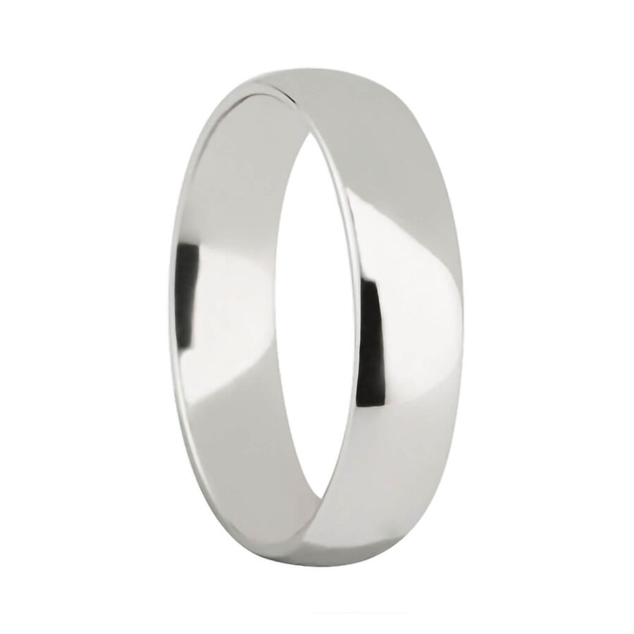 Unazë martese platin 5mm — 5mm