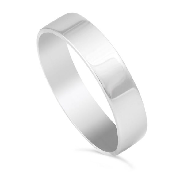 Unazë martese platin 5mm — 5mm