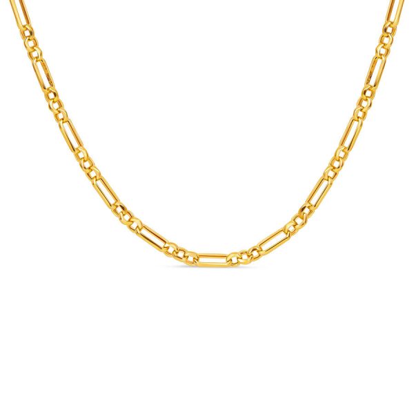Qafore ar i verdhë 9k me diamant figaro — ref. 0104