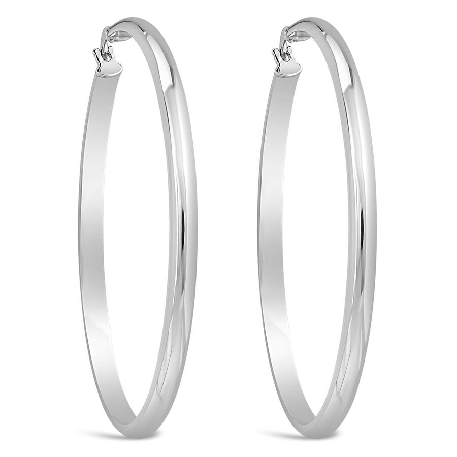 Vathë rrethore argjend sterling 40mm