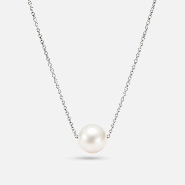 Qafore argjend sterling me perlë dardhë
