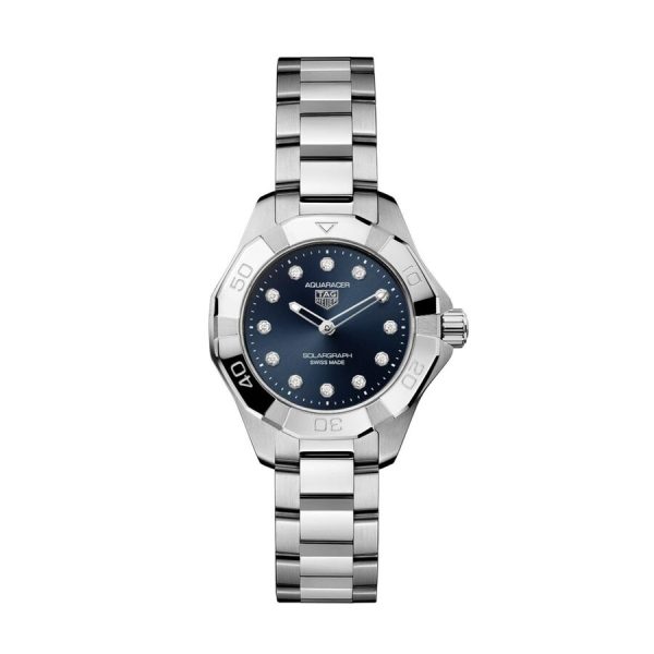 TAG Heuer orë Aquaracer Professional Solargraph 28mm çelik