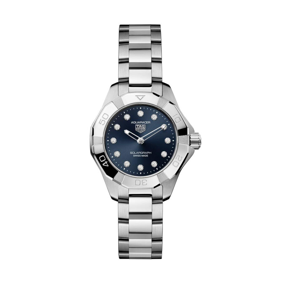 TAG Heuer orë Aquaracer Professional Solargraph 28mm çelik