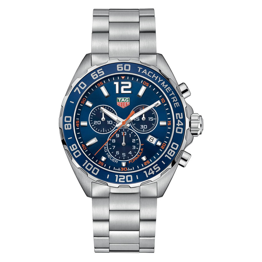 TAG Heuer orë Formula 43mm çelik inoks — 43mm