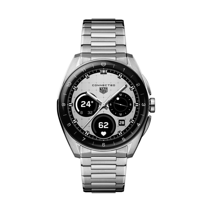 TAG Heuer orë Connected Calibre E5 40mm çelik