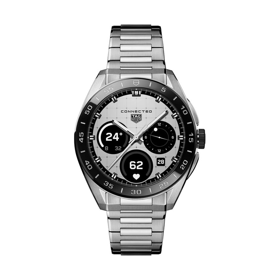 TAG Heuer orë Connected Calibre E5 45mm çelik