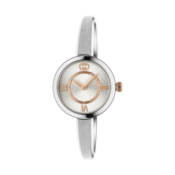 Gucci orë Model 24mm ar rozë