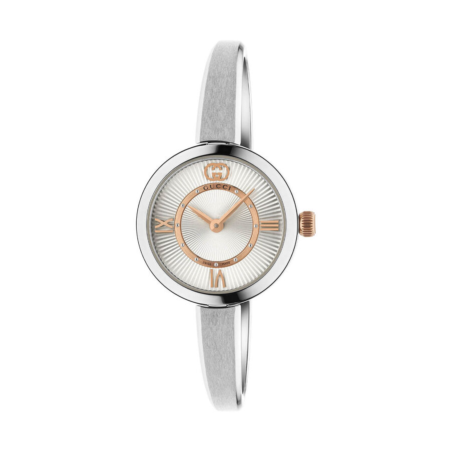 Gucci orë Model 24mm ar rozë