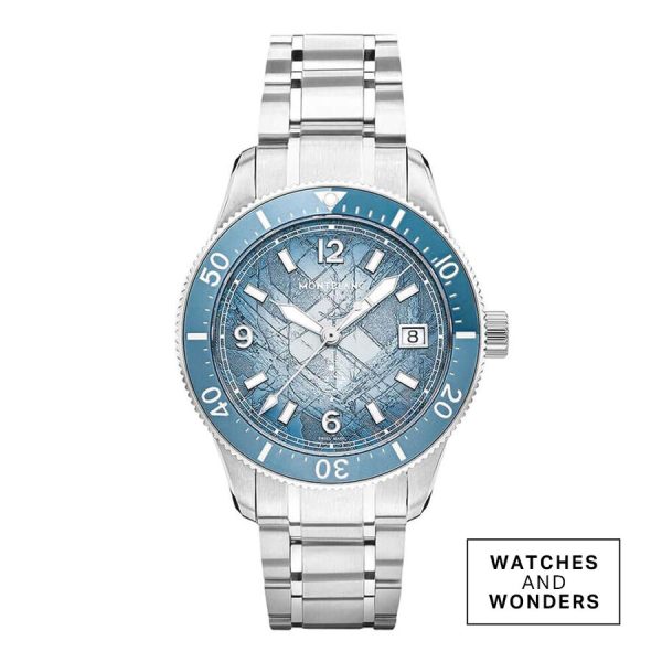 Montblanc orë Iced Sea Automatic 38mm çelik
