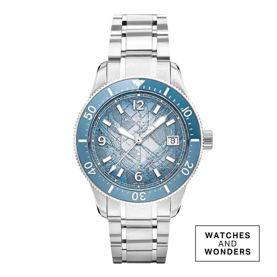 Montblanc orë Iced Sea Automatic 38mm çelik