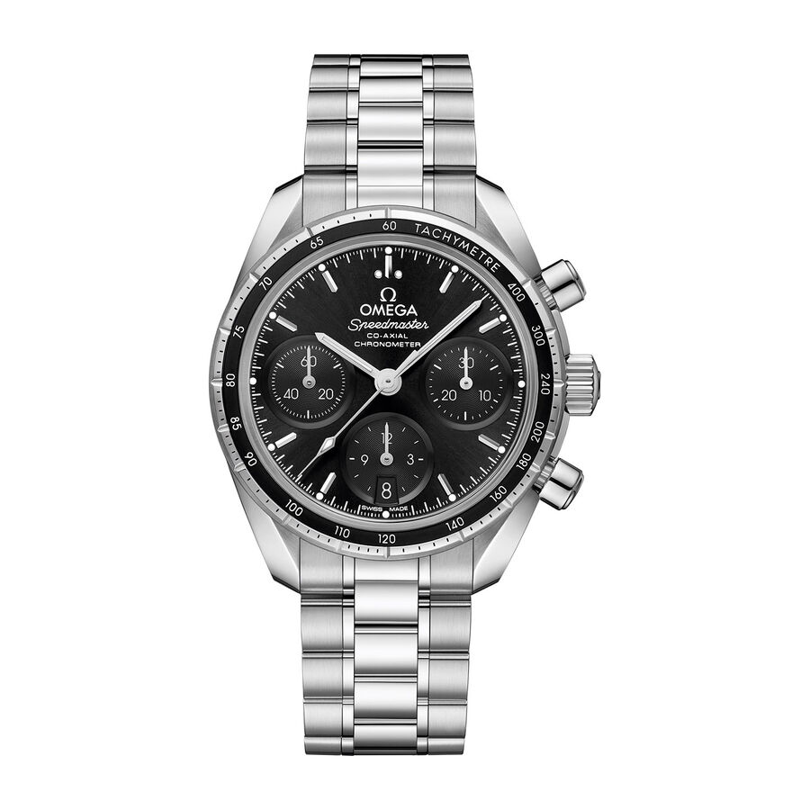 OMEGA orë Speedmaster Black çelik inoks