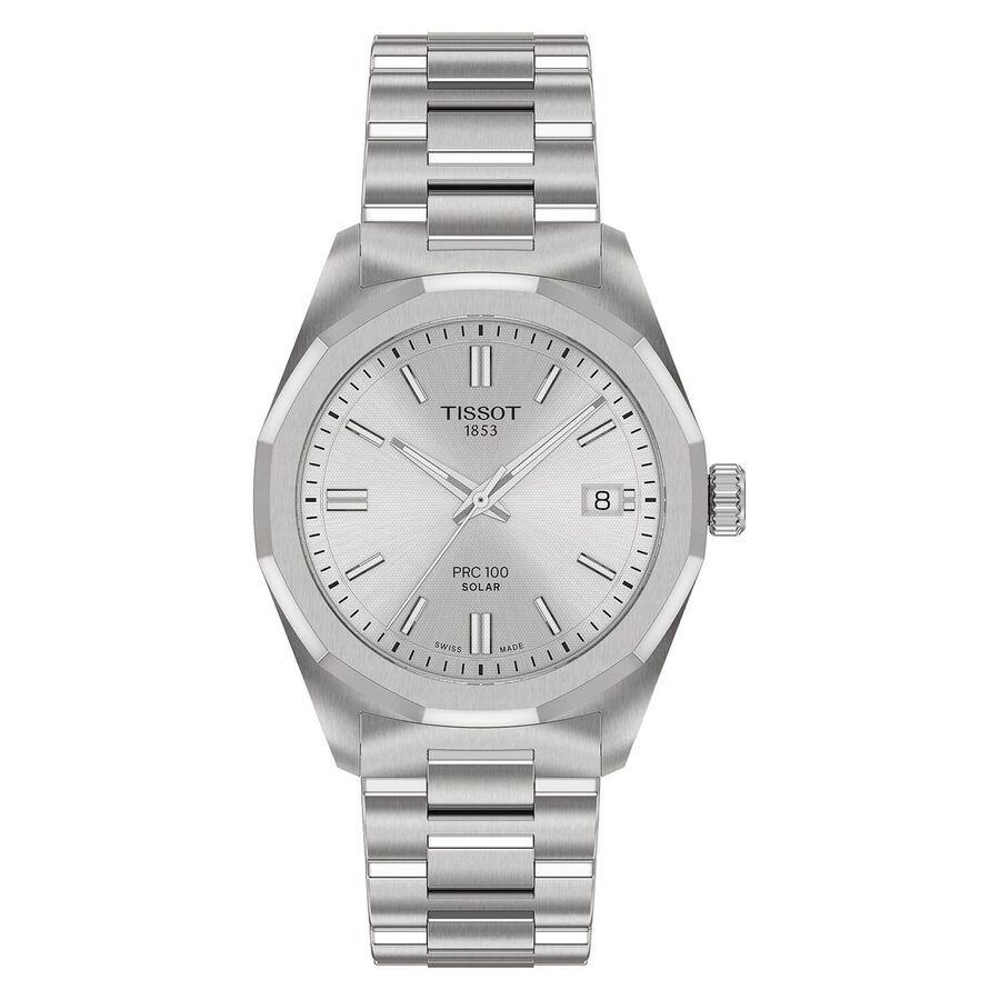 Tissot orë PRC 34mm argjend