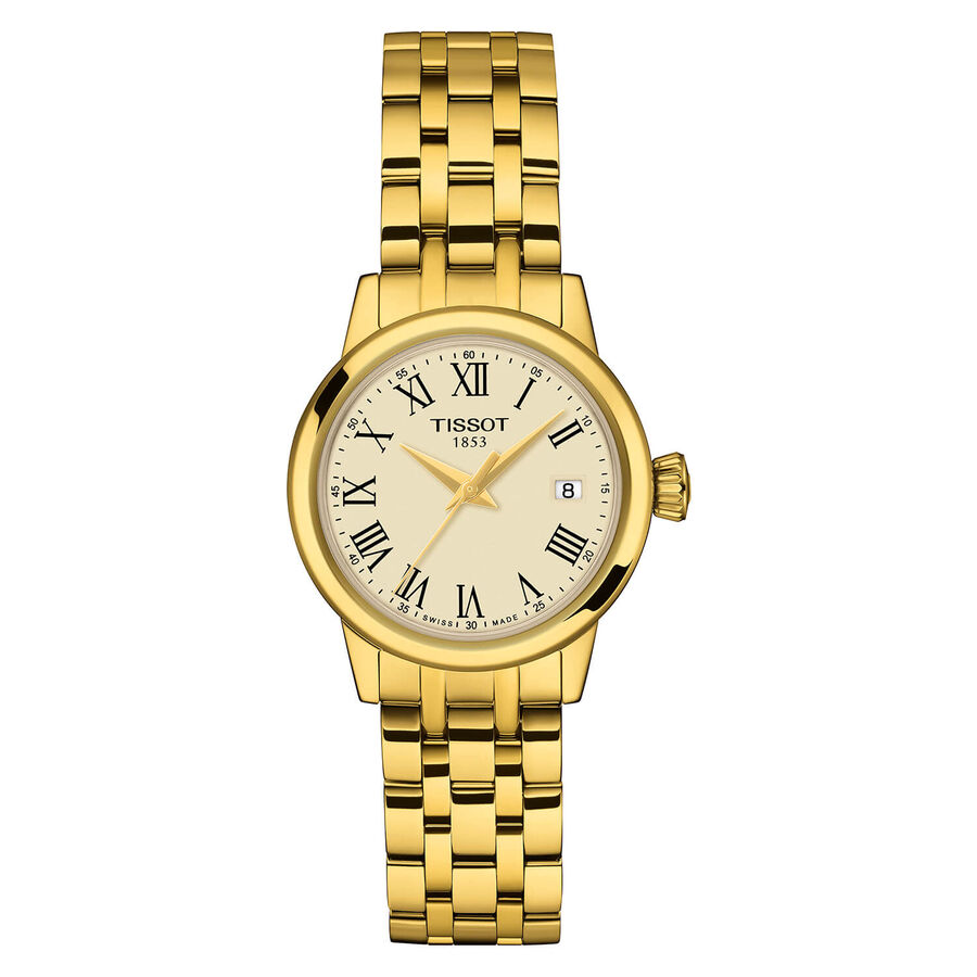 Tissot orë Classic Dream 28mm ar i verdhë