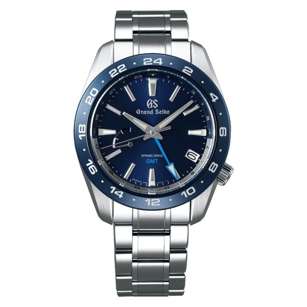 Grand Seiko orë Sport GMT Blue çelik