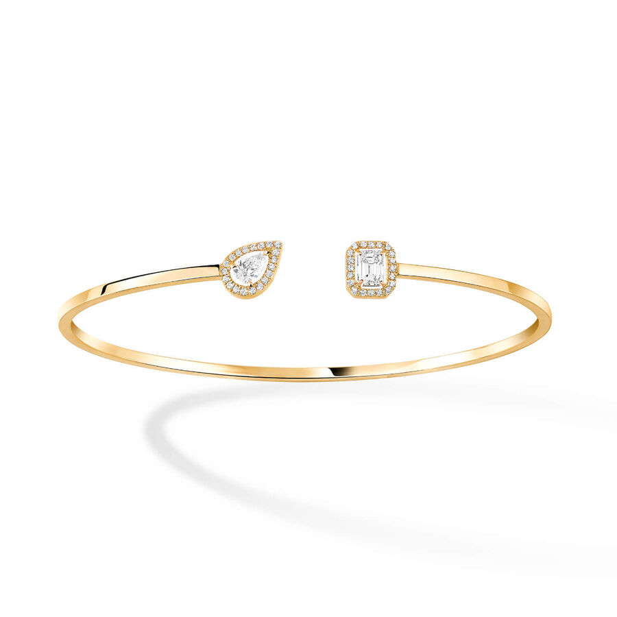 Messika byzylyk My Twin Toi ar i verdhë 18k me 35ct diamant