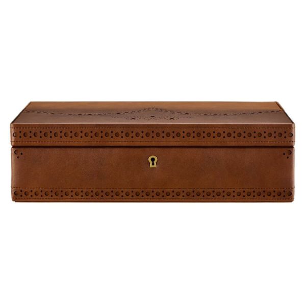 WOLF kuti ore Brogue Burnished Brown