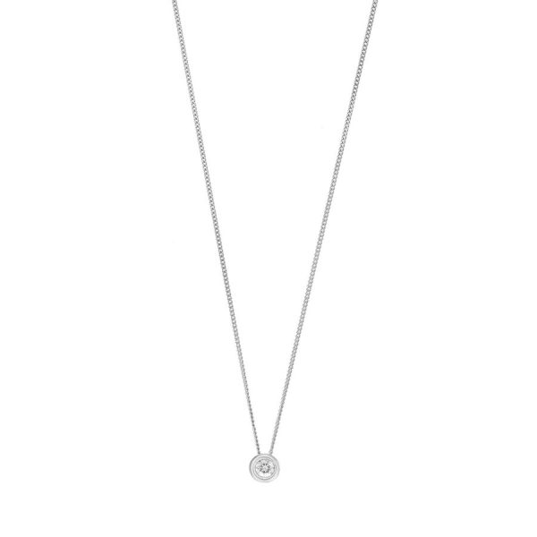 Varëse ar i bardhë 9k me diamant