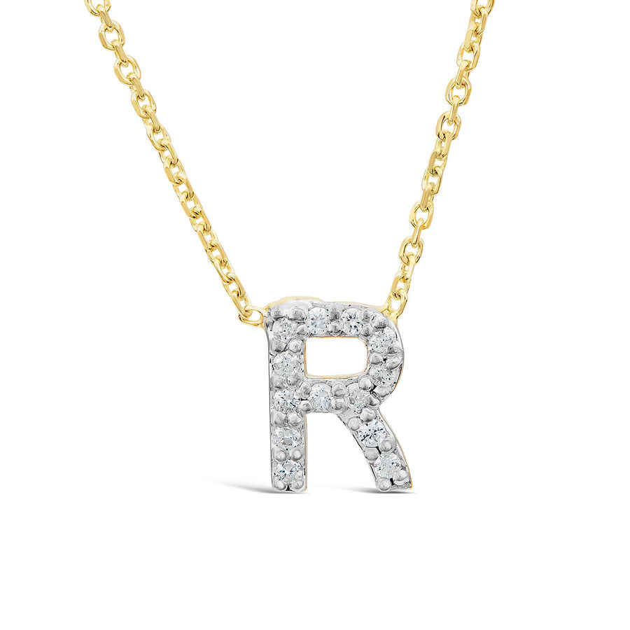 Qafore ar i verdhë 9k me 0.052ct diamant