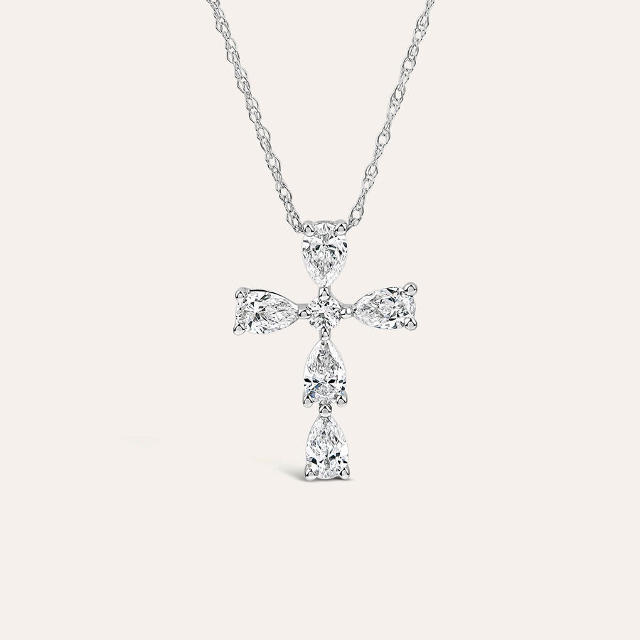 Born varëse Classic ar i bardhë 9k me 0.50ct diamant i rritur në laborator dardhë