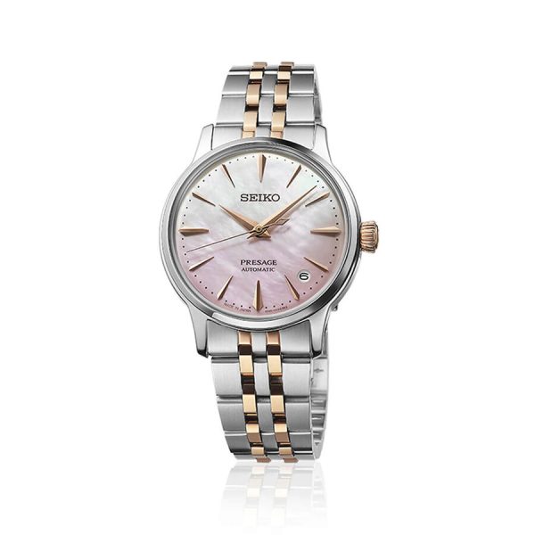 Seiko orë Presage 34mm çelik — 34mm