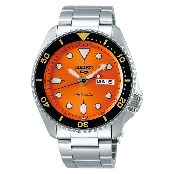 Seiko orë 42.5mm çelik inoks