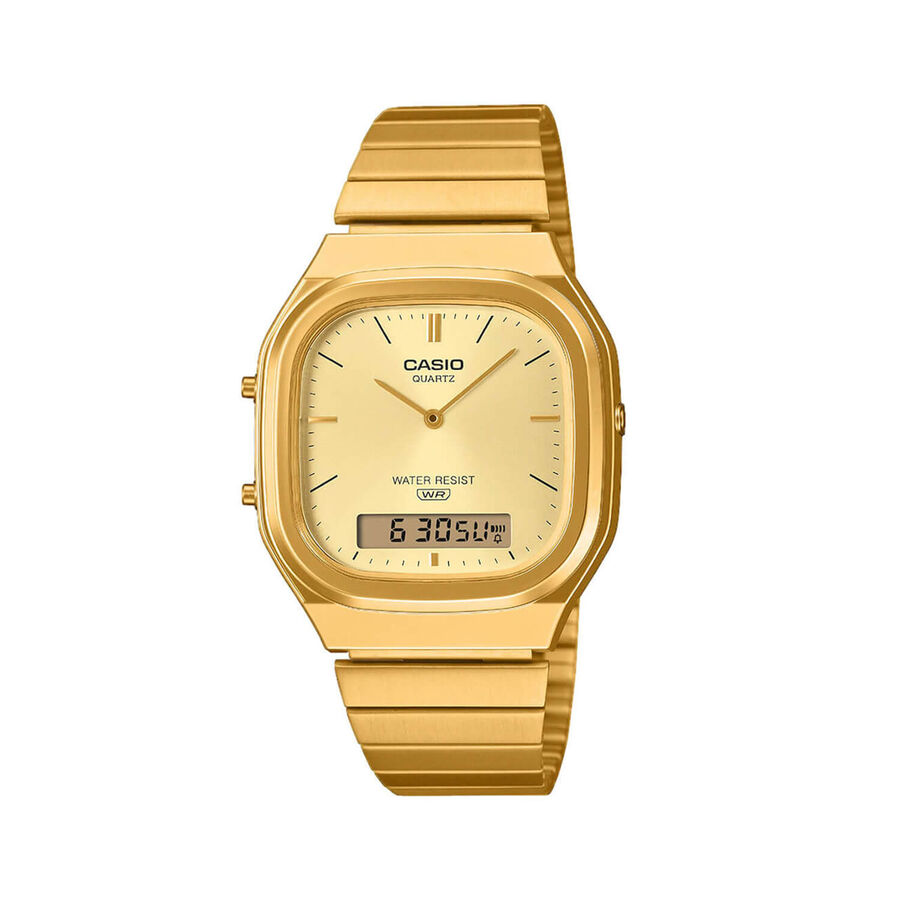 Casio Vintage orë 35.8mm çelik inoks