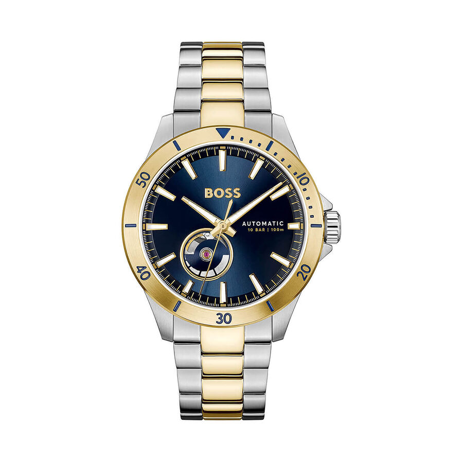 BOSS orë Troper Automatic 42mm çelik zemër