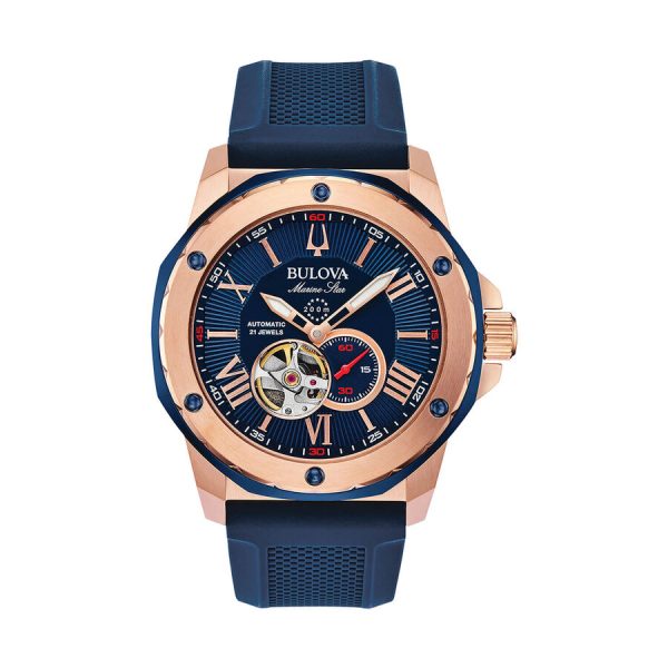 Bulova orë Marine Star Series 45mm ar rozë yll